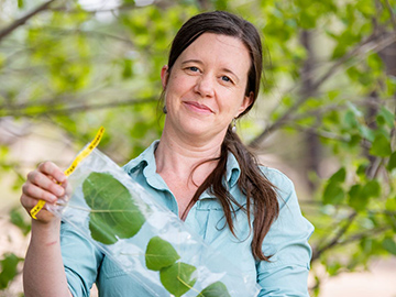 Rebecca Best pictured outdoors